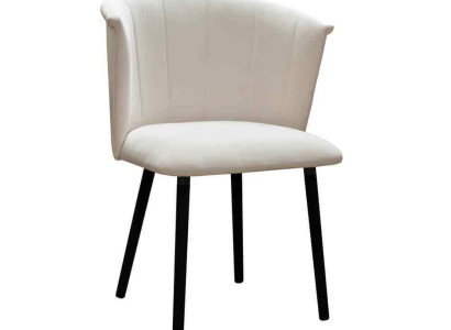 Chair 4x Dining room TV Upholstered Chair Lounge Club Seat Textile Armchair Set